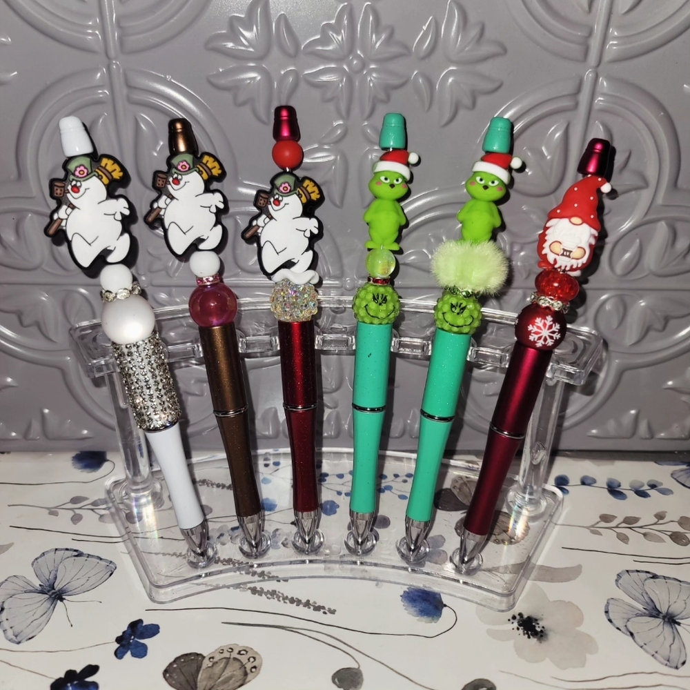 Holiday Character Kids Pens- Multicolor